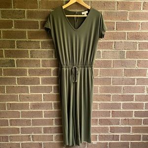 Petite jersey jumpsuit